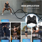 Elevate Your Workout: Versatile Weighted Vest for Strength Training, Running, and Fitness - Available in 6Lb to 30Lb Options with Reflective Stripe