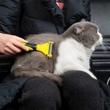 Stainless Steel Two-Sided Shedding and Dematting Comb for Dog & Cat