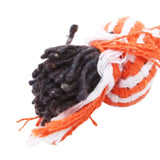 Durable Braided Bone Chewing Rope Colorful Cotton Knot Toys For Puppy