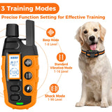 Remote Control Waterproof Electric Dog Training Collar With Shock Vibration