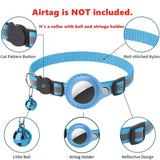 Anti-Lost Airtag GPS Tracker Protective Case With Bell For Pets