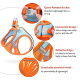 Adjustable & Reflective Harnesses & Leashes Set For Pets