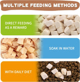 Pet Beef Cubes Vegetables Calcium Supplements Meat Dried Snacks