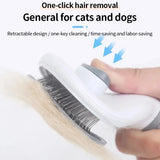 Self-cleaning Hair Remove Comb Slicker Brush Hair Removal Comb For Pets