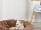 Warm Detachable and Washable Round Plush Pet Nest For Winter
