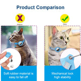 Anti-Lost Airtag GPS Tracker Protective Case With Bell For Pets