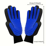 Hair Remover Deshedding Cleaning Massage Gloves For Pets