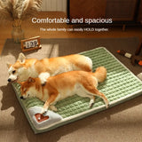 Fluff Sleeping Removable & Washable Luxury Sofa Plaid Bed for Small Medium Dogs