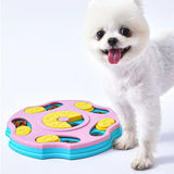 Dog Puzzle Slow Feeder Interactive Increase Puppy IQ Food Dispenser