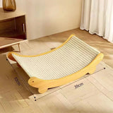Wooden Scratching & Detachable Wear-resistant Pads