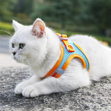 Adjustable & Reflective Harnesses & Leashes Set For Pets