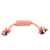 Durable Braided Bone Chewing Rope Colorful Cotton Knot Toys For Puppy