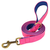 Soft Leather Padded Collar For Large Dogs