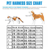 Adjustable & Reflective Harnesses & Leashes Set For Pets