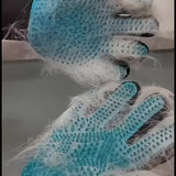 Hair Remover Deshedding Cleaning Massage Gloves For Pets