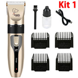 Professional Cat & Dog Hair Rechargeable Clipper Grooming Kit