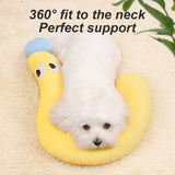 Winter Pet Little Pillow U-Shaped Neck Protector Deep Sleep for Puppy
