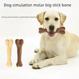 Multiple flavors of dog snacks bite resistant to clean teeth