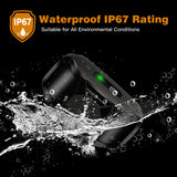 Remote Control Waterproof Electric Dog Training Collar With Shock Vibration